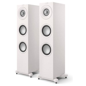 KEF Q7 Meta Floorstanding Speakers Satin White (Pair)