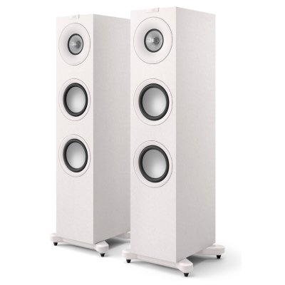KEF Q7 Meta Floorstanding Speakers Satin White (Pair)
