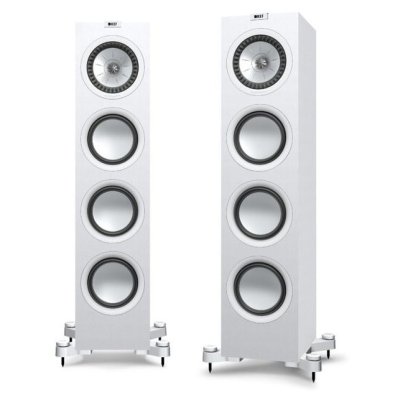 KEF Q750 Floorstanding Speakers Satin White (Pair)