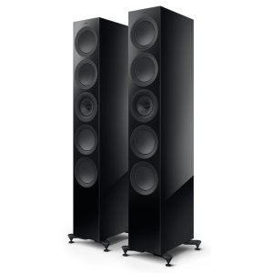 KEF R11 Meta Floorstanding Speakers Black Gloss (Pair)