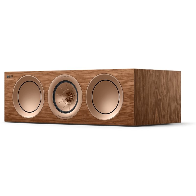 KEF R2 Meta Centre Speaker Walnut (Single)