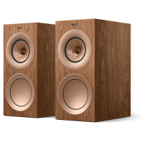 KEF R3 Meta Standmount Speakers Walnut (Pair)