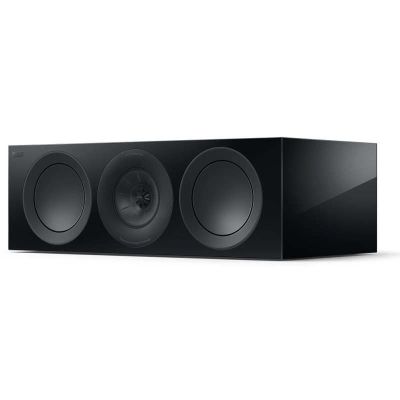 KEF R6 Meta Centre Speaker Black Gloss (Single)