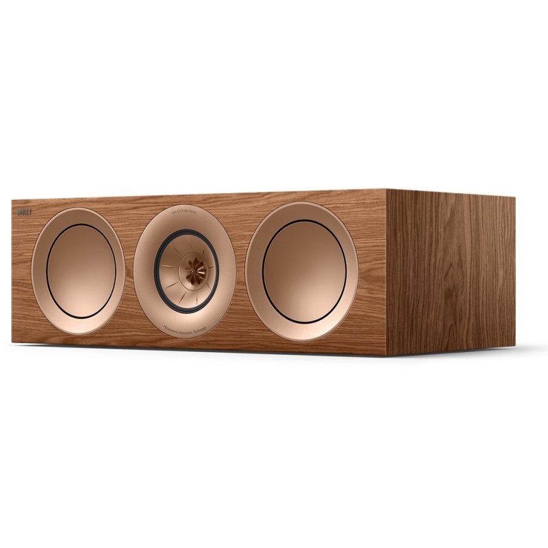 KEF R6 Meta Centre Speaker Walnut (Single)