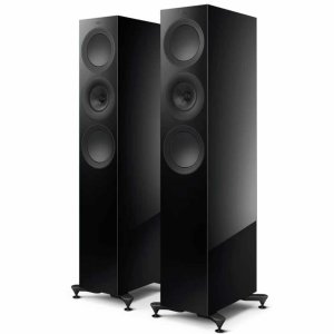 KEF R7 Meta Floorstanding Speakers Black (Pair)