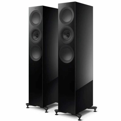 KEF R7 Meta Floorstanding Speakers Black (Pair)