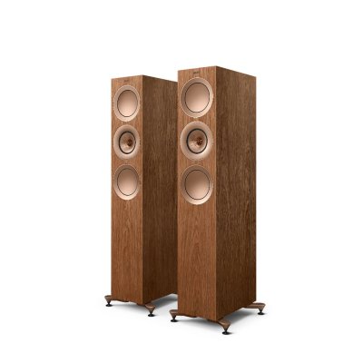 KEF R7 Meta Floorstanding Speakers Walnut (Pair)