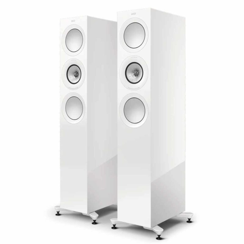 KEF R7 Meta Floorstanding Speakers White (Pair)