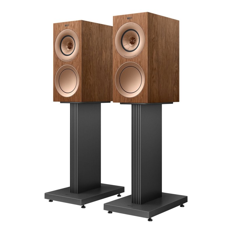 KEF S3 Floor Stand - Slate Grey lifestyle