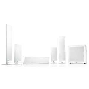 KEF T205 5.1 Home Cinema System White