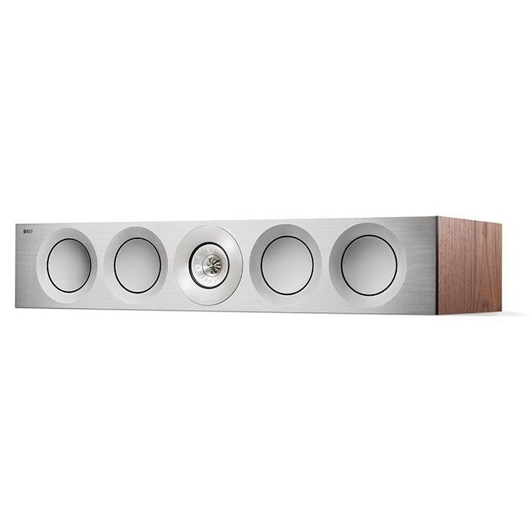 KEF Reference 4c with Grille - Silver/Satin