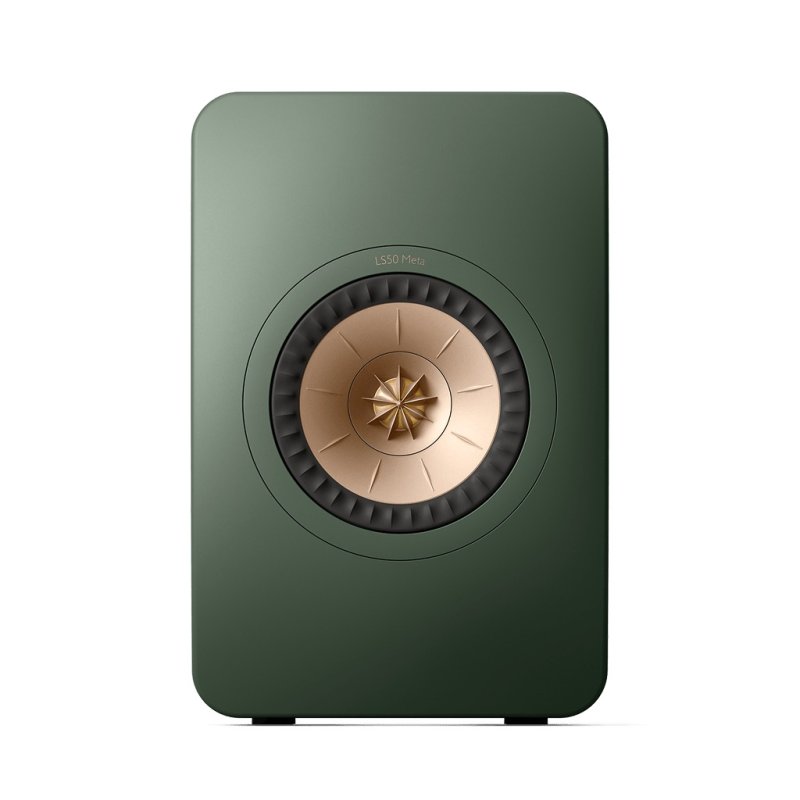 KEF LS50 Meta Moss Green - Front