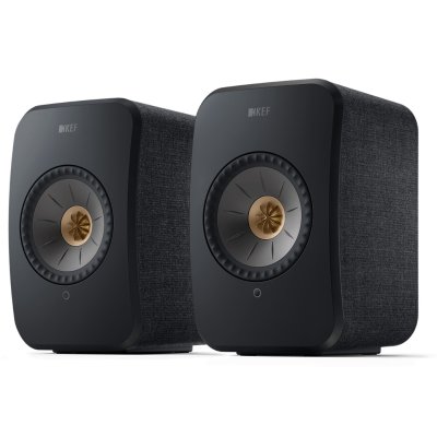 KEF LSX II Carbon Black