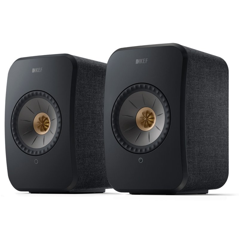 KEF LSX II Carbon Black