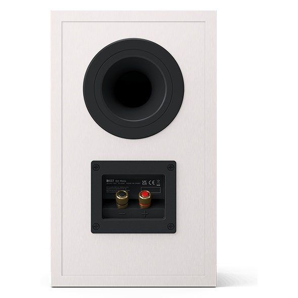 KEF Q1 Meta Satin White (Pair) - Rear