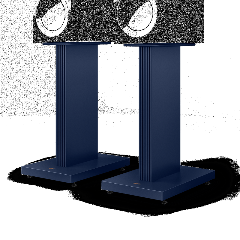 KEF S3 Floor Stand Indigo Blue