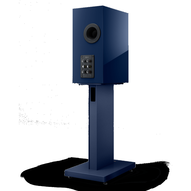 KEF S3 Floor Stand Indigo Blue rear view