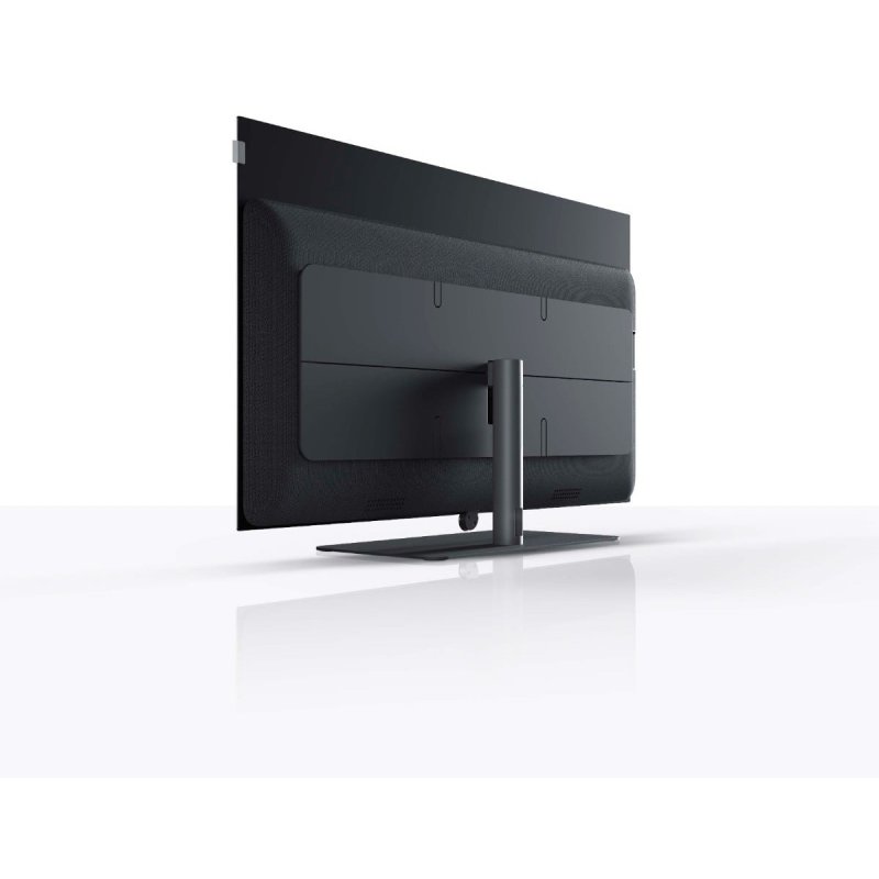 LOEWE Inspire 48 DR+ OLED Television rear view with magnetic cable management covers