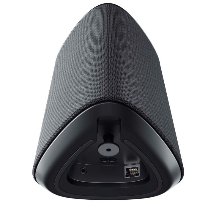 Loewe Klang MR1 Multiroom Speaker — Rear Connections Close-Up