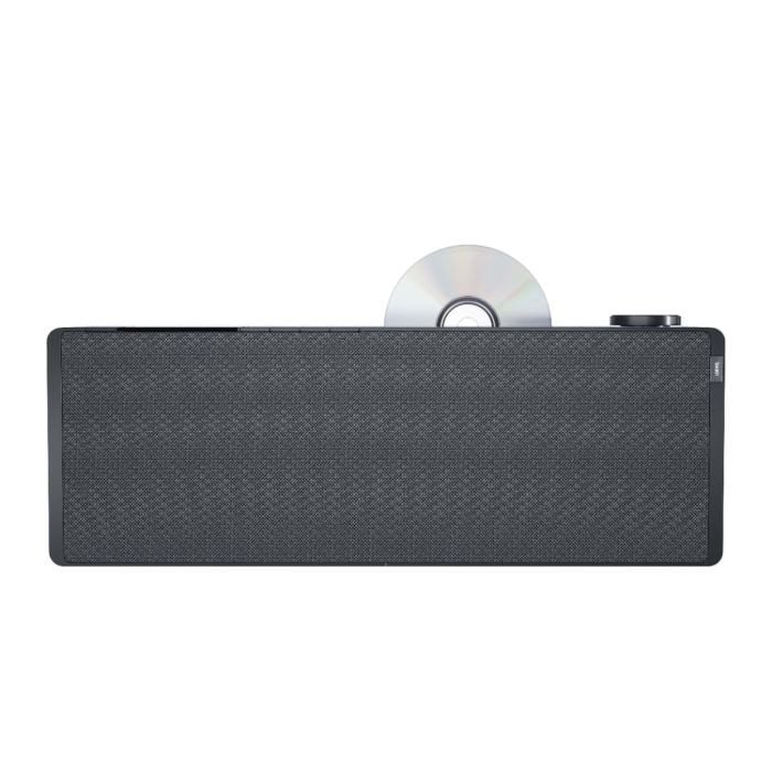 Loewe Klang S3 Radio & CD Player Basalt Grey — front view with CD
