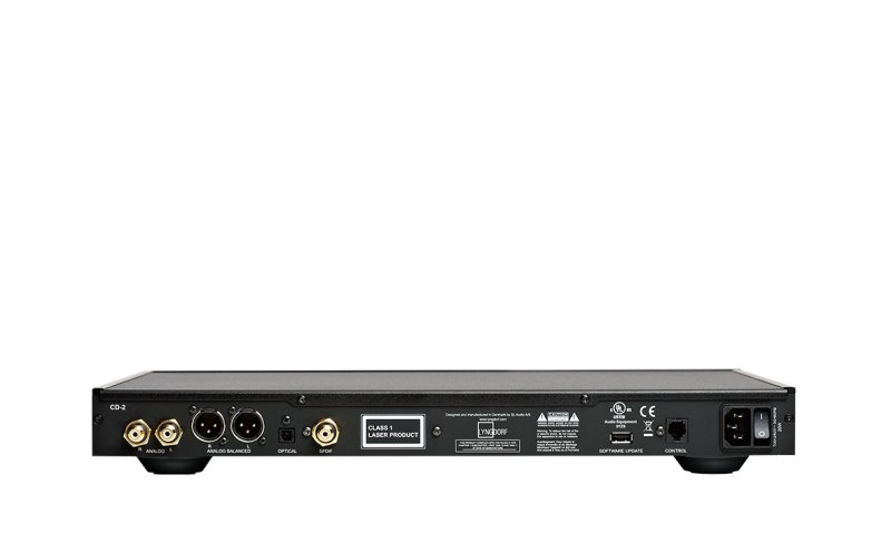 Lyngdorf CD-2 rear panel connections