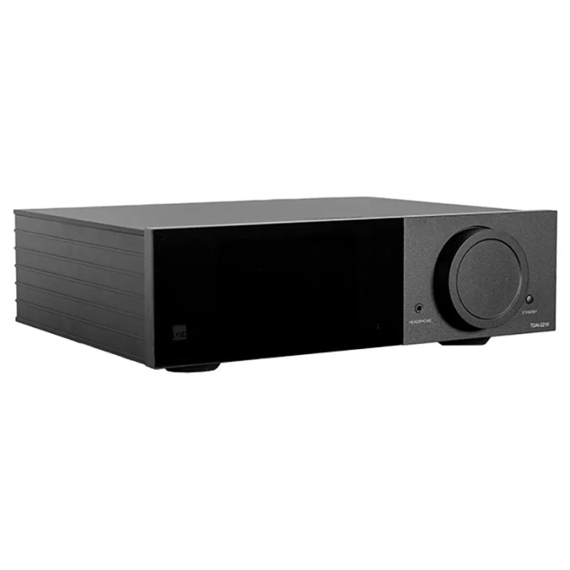 Lyngdorf TDAI-2210 Streaming Integrated Amplifier angled view