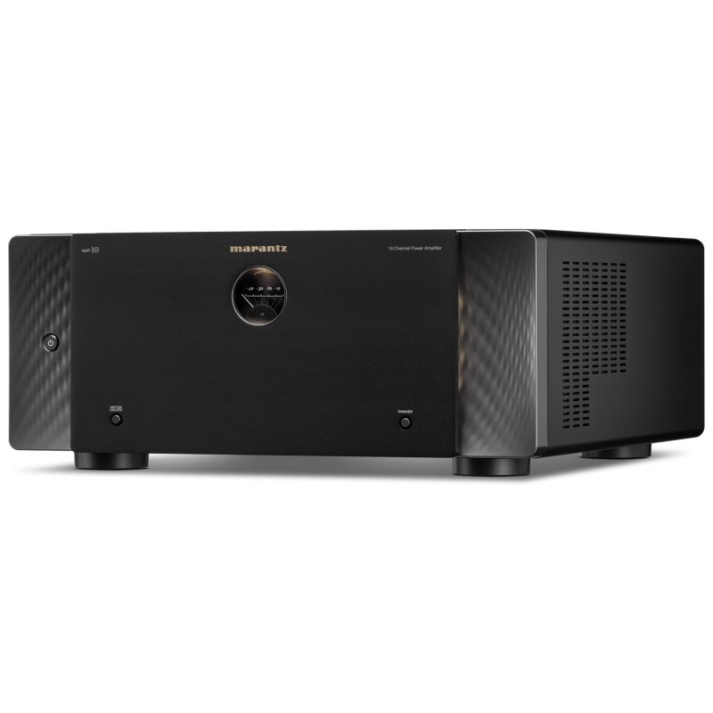 Marantz AMP 10 16-Channel Power Amplifier Black - Angle Left