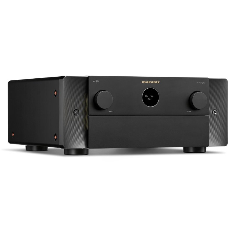 Marantz AV 20 AV Preamplifier Black — angled view