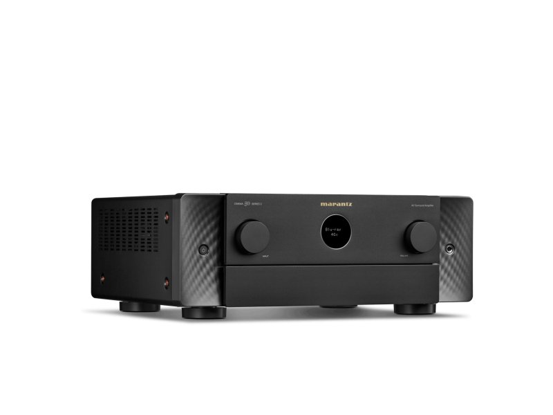 Marantz Cinema 50 Series 2 9.4 Channel AV Receiver Black - right angle view