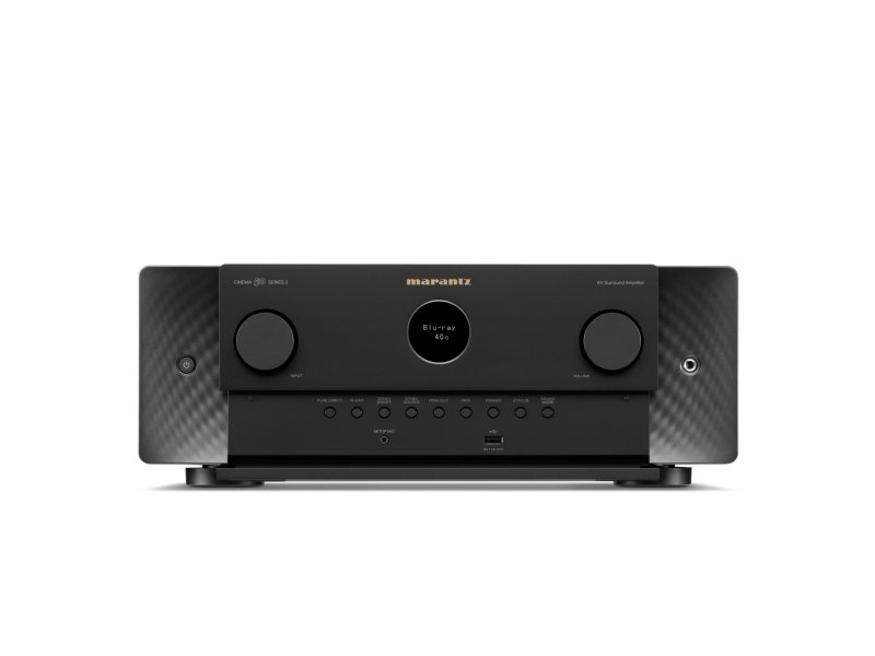 Marantz Cinema 50 Series 2 9.4 Channel AV Receiver Black - front panel open detail
