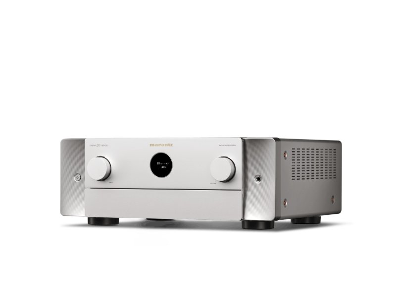 Marantz Cinema 50 Series 2 9.4 Channel AV Receiver Silver - left angle view
