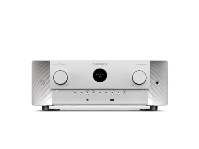 Marantz Cinema 50 Series 2 9.4 Channel AV Receiver Silver - front panel open detail