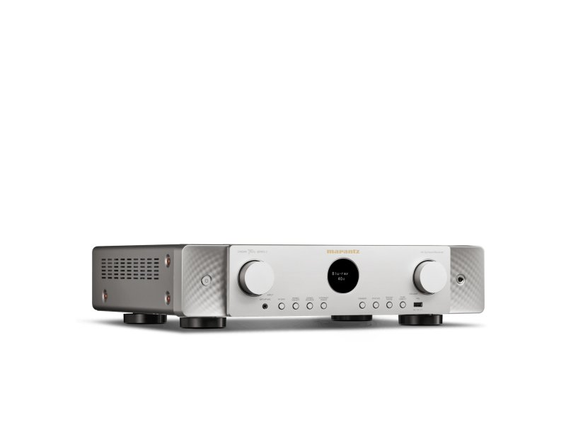 Marantz Cinema 70s Series 2 AV Receiver Silver angled front right view