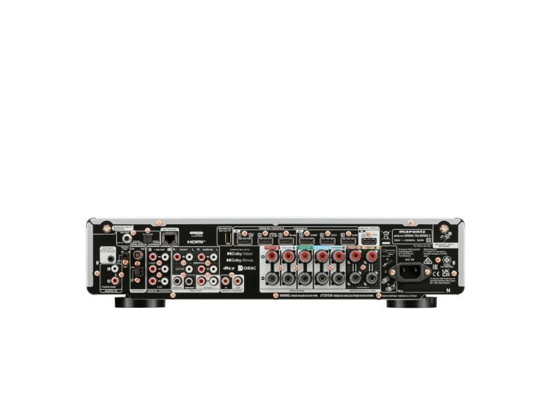 Marantz Cinema 70s Series 2 AV Receiver Silver rear connection panel