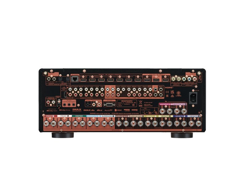 Marantz Cinema 30 AV Receiver Black - rear panel connections