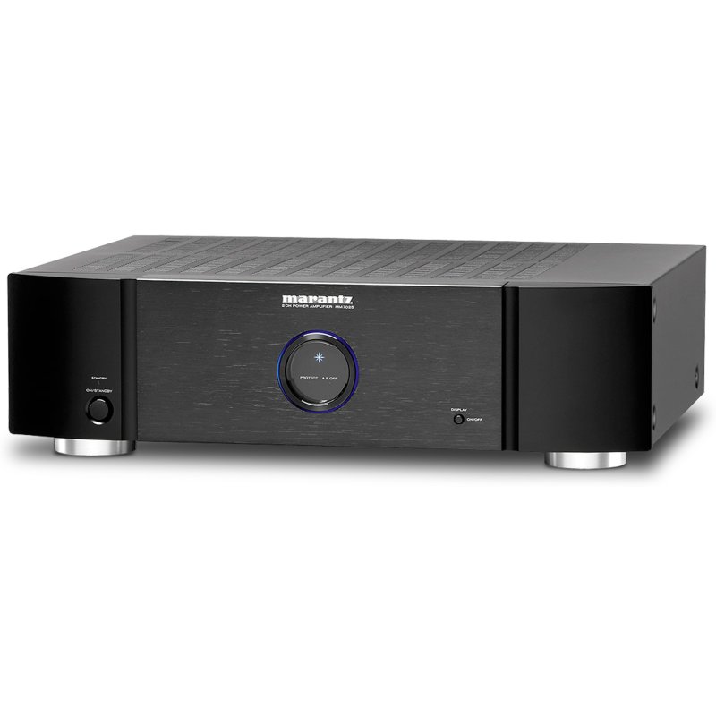 Marantz MM7025 2-Channel Power Amplifier Black - Angle