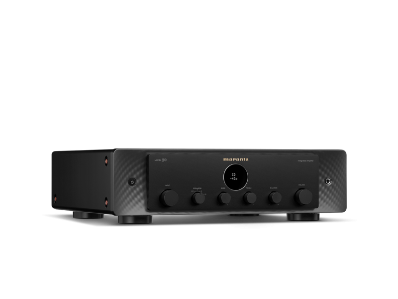 Marantz Model 50 Integrated Amplifier Black — angle view (right)