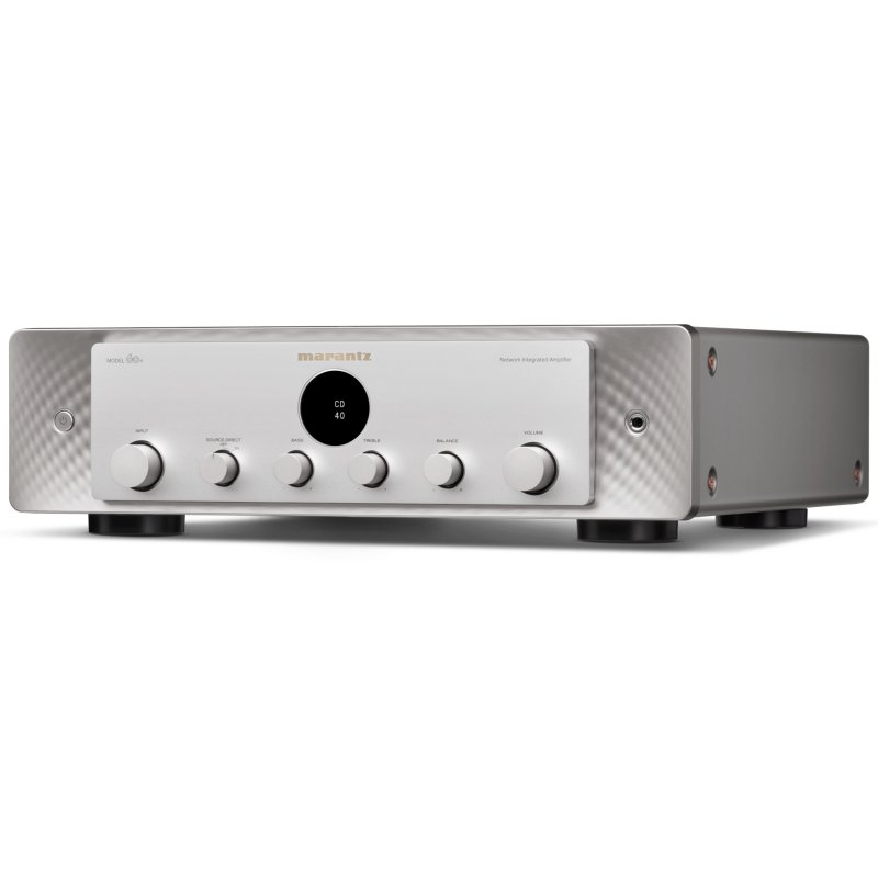 Marantz Model 60n Network Integrated Amplifier Silver Gold - Angle Left