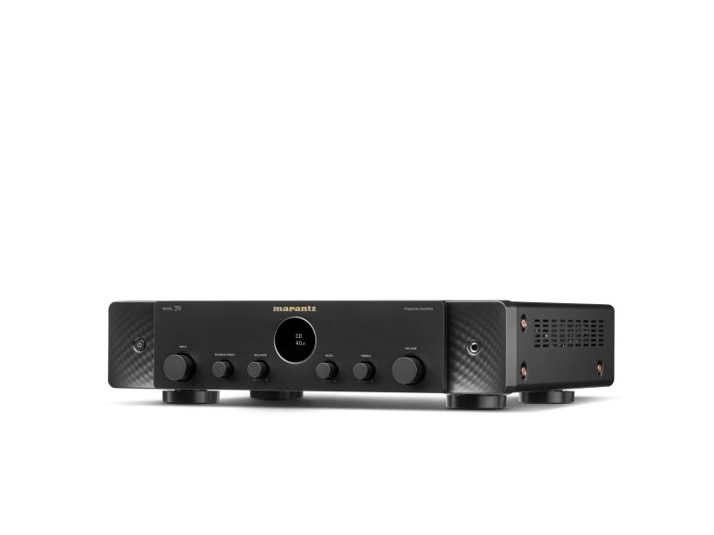 Marantz Model 70 Black left angled view