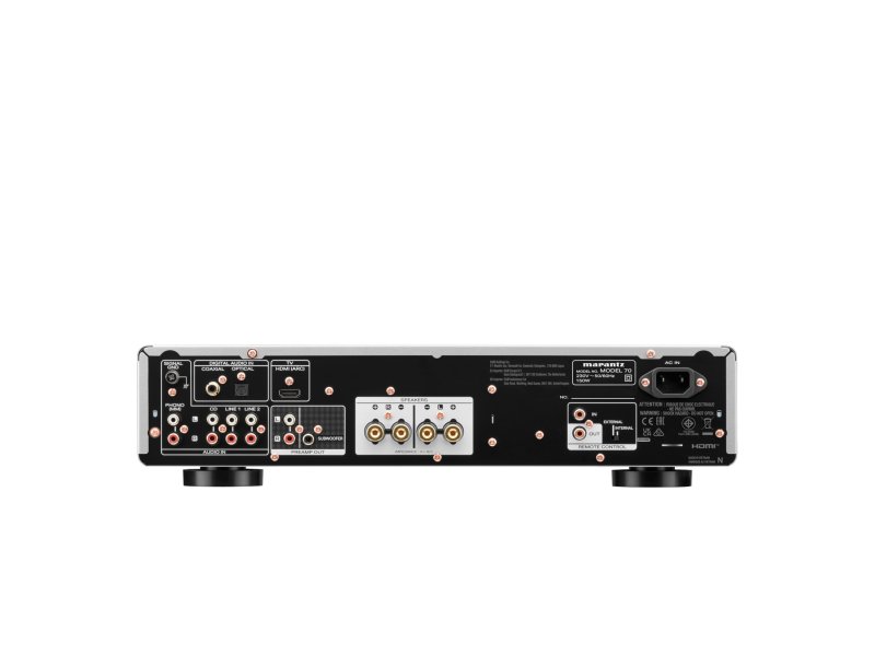 Marantz Model 70 Silver Gold rear panel connections