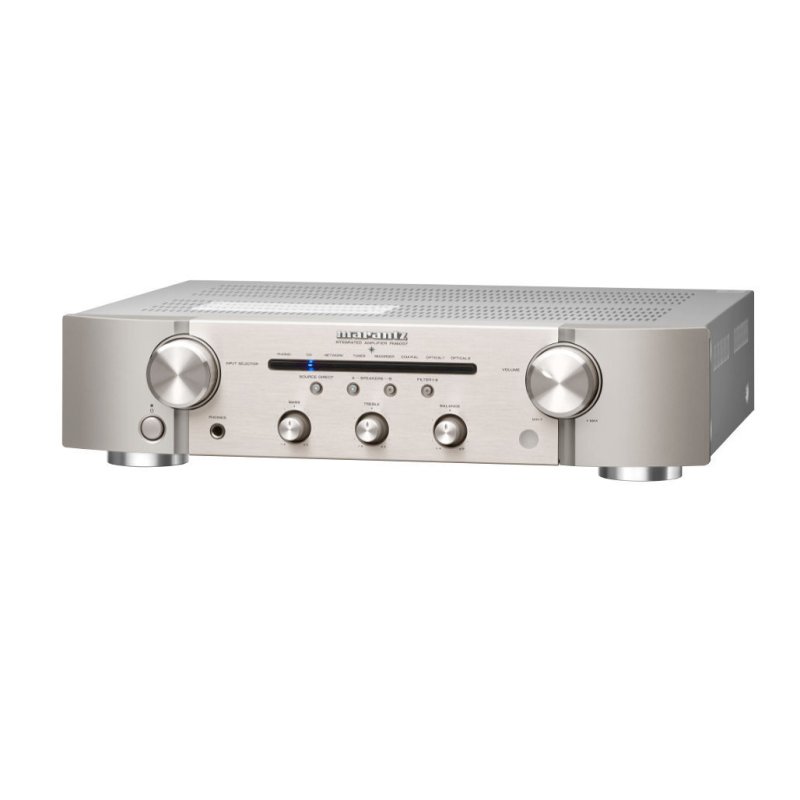 Marantz PM6007 Integrated Amplifier Silver Gold — hero view