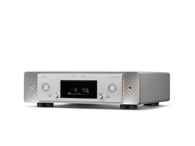 Marantz SACD 30N Networked SACD Player Silver Gold - Angle Left