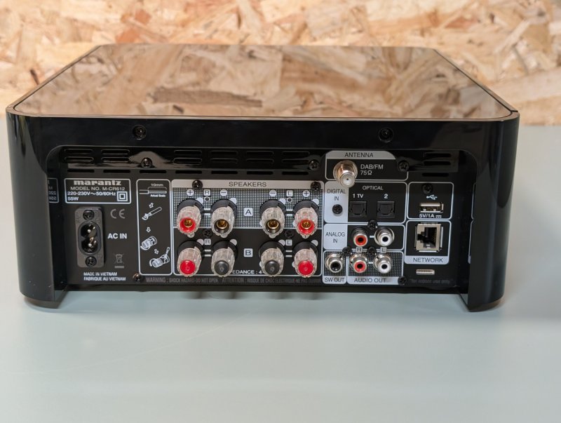 Ex-Display - Marantz M-CR612 [Melody X] Network CD Receiver - Black