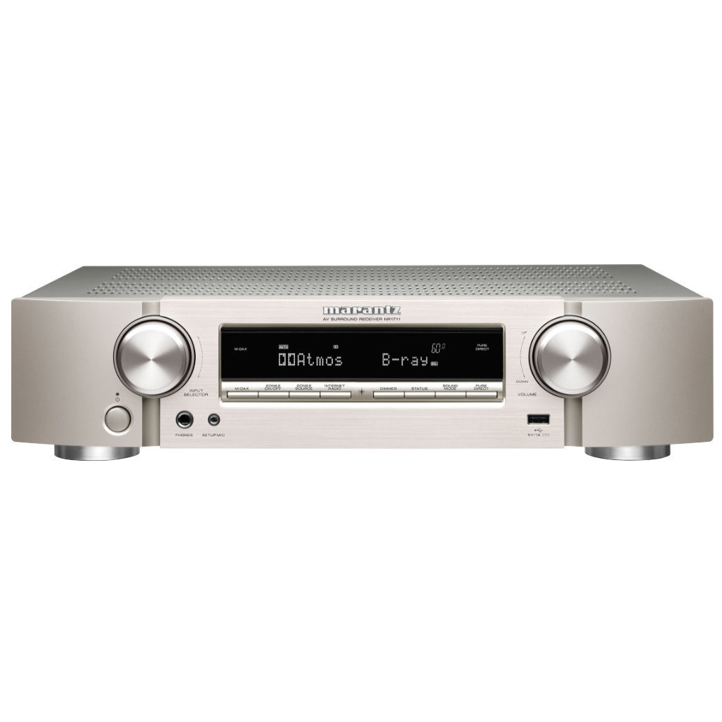 Marantz NR1711 7.2 Channel 8K AV Receiver Silver Gold - Quantum AV
