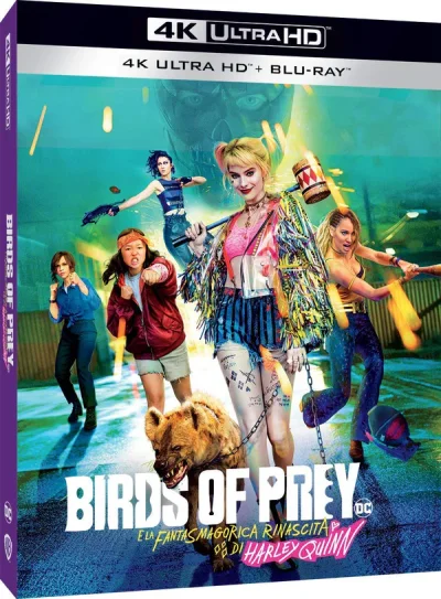 Birds of Prey (and the Fantabulous Emancipation of One Harley Quinn) - 4K Ultra HD Blu-Ray (Italian Release, English Soundtrack)