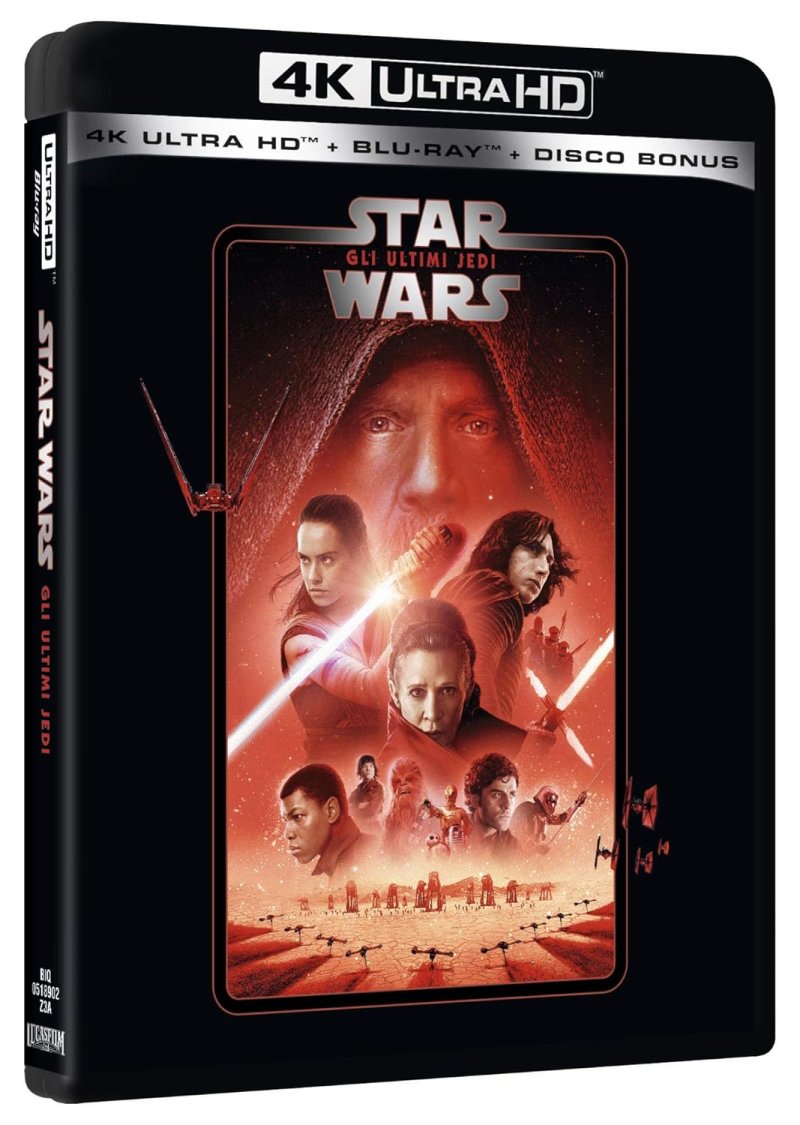 Star Wars: The Last Jedi - 4K Ultra HD (Italian Release, English Soundtrack)