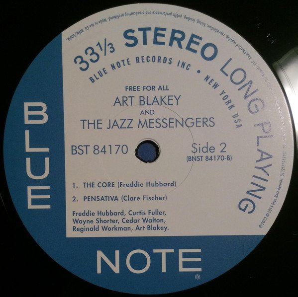 Blue Note record label, Side 2