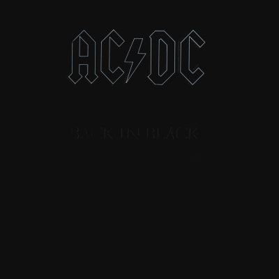 AC/DC - Back In Black (LP) Vinyl