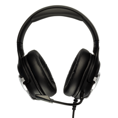 Meters Level Up Silver Wired Gaming Headphones