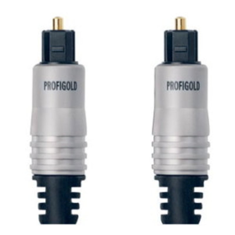 Profigold Digital Optical Toslink Cable (1m Single)